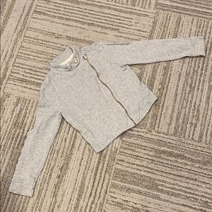 Little girls OshKosh asymmetrical fleece jacket